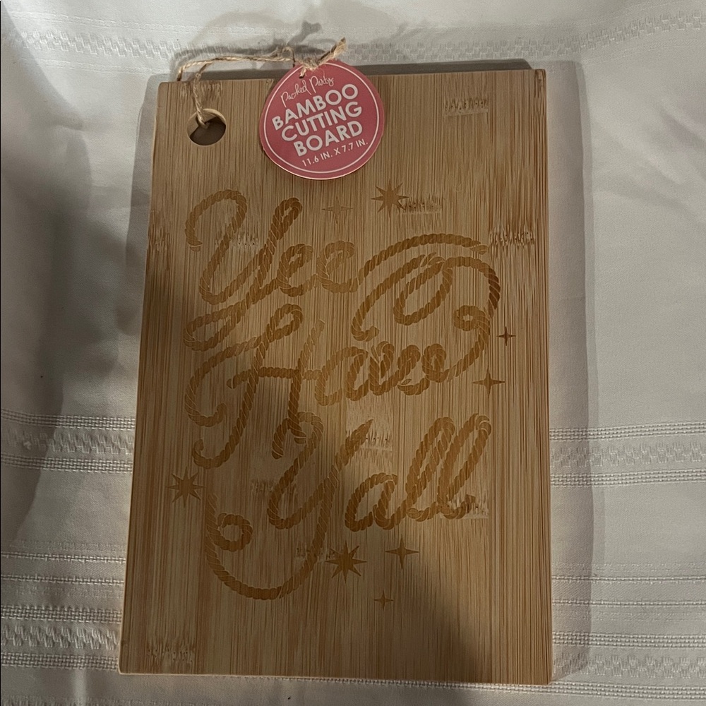 Texas Bamboo Cutting Board‎ with Engraving